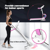Clearance! Folding Treadmill 2.5HP Superfit Electric Treadmill with MP3 Speake LED Display Running Walking Jogging for Home Office